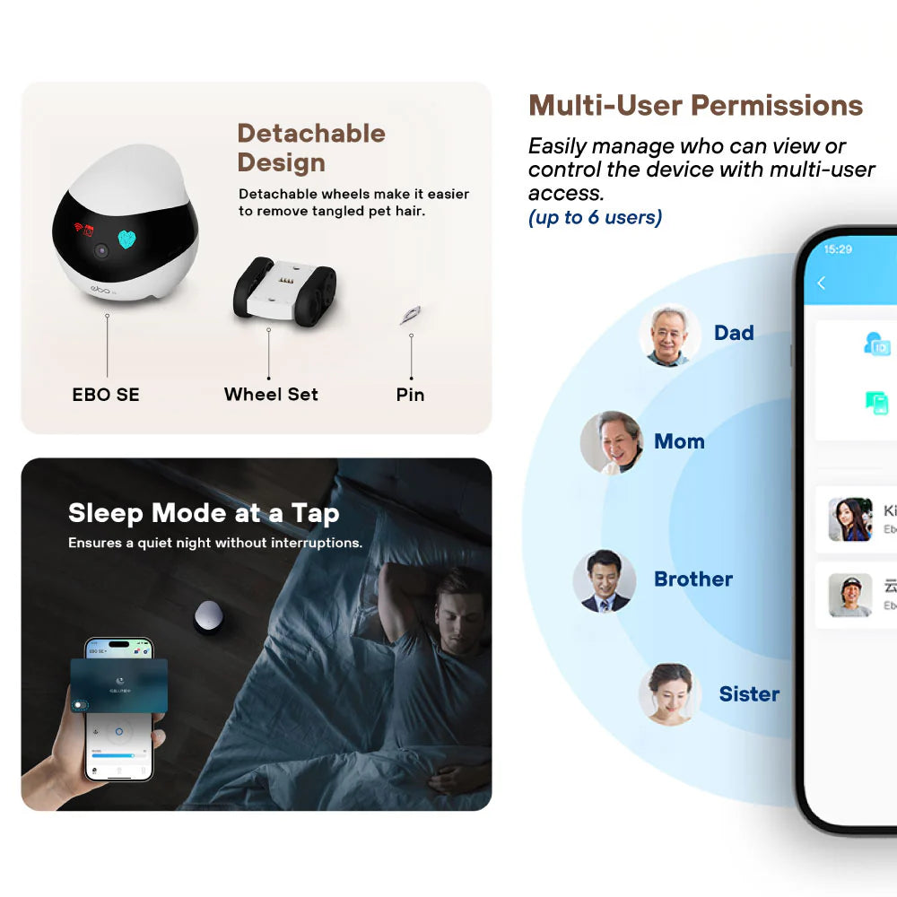 EBO SE – AI-Powered Mobile Cam Bot