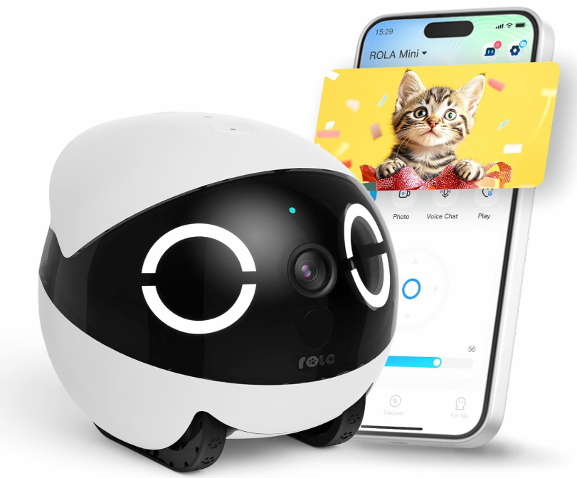 Rolo Mini – Smart 360° Home Companion Robot