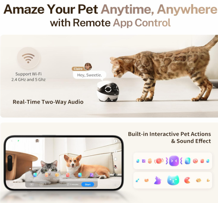 Rolo Mini – Smart 360° Home Companion Robot