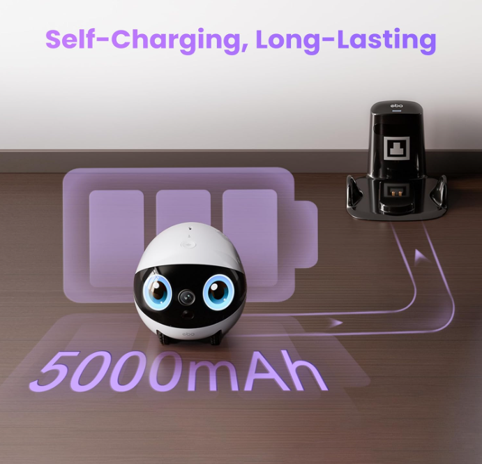 EBO Air 2 Plus – Smart AI Companion Robot with HD Camera