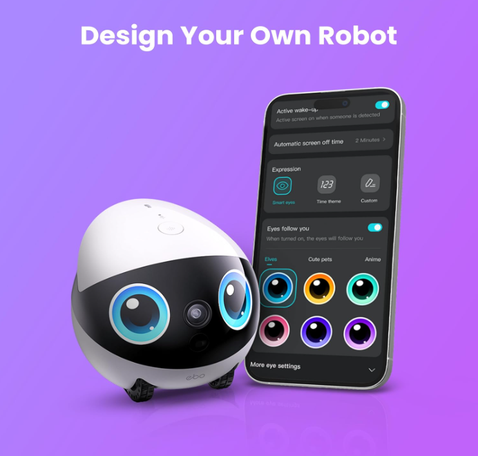 EBO Air 2 Plus – Smart AI Companion Robot with HD Camera