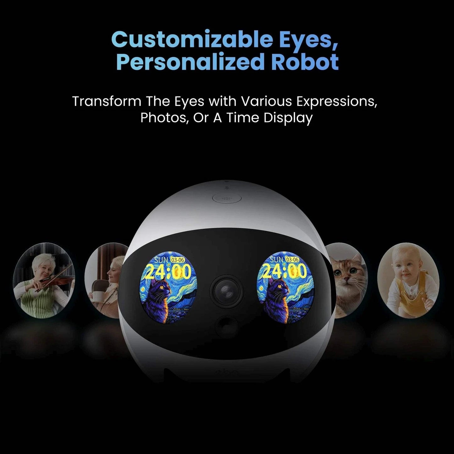 EBO Air 2 Plus – Smart AI Companion Robot with HD Camera
