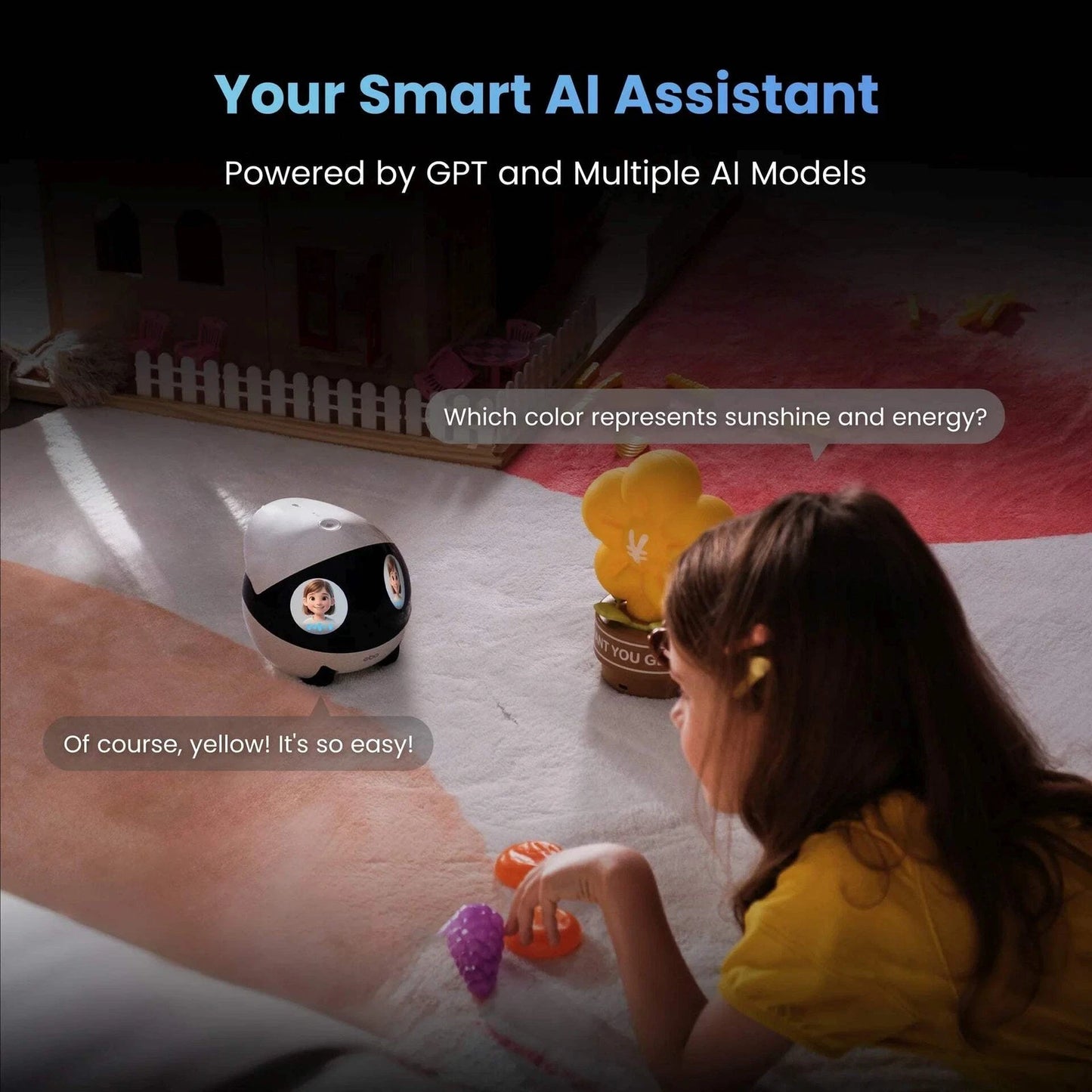 EBO Air 2 Plus – Smart AI Companion Robot with HD Camera