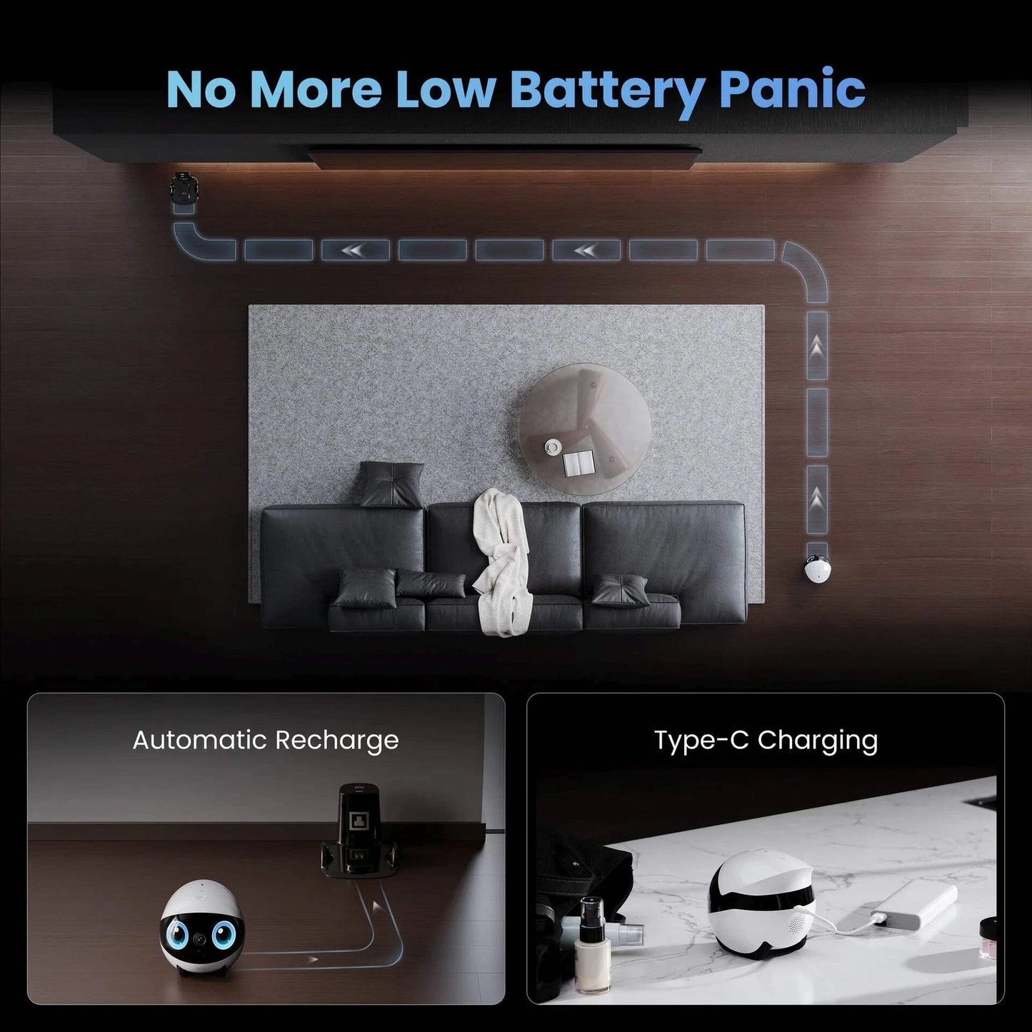 EBO Air 2 Plus – Smart AI Companion Robot with HD Camera
