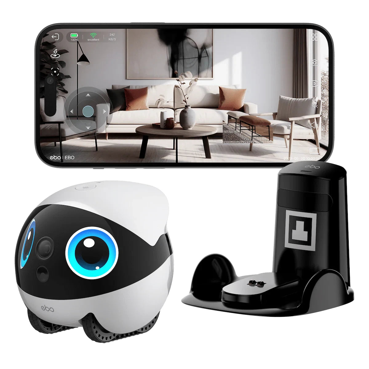 EBO Air 2 Plus – Smart AI Companion Robot with HD Camera